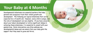 your baby at 4 months developmental milestones All for Kids Home Health Colorado